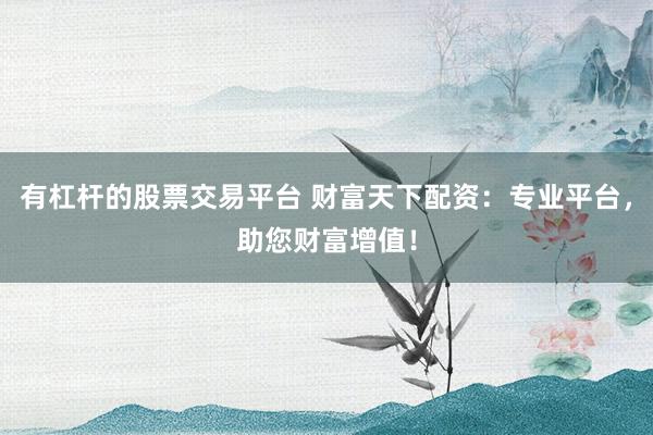 有杠杆的股票交易平台 财富天下配资：专业平台，助您财富增值！